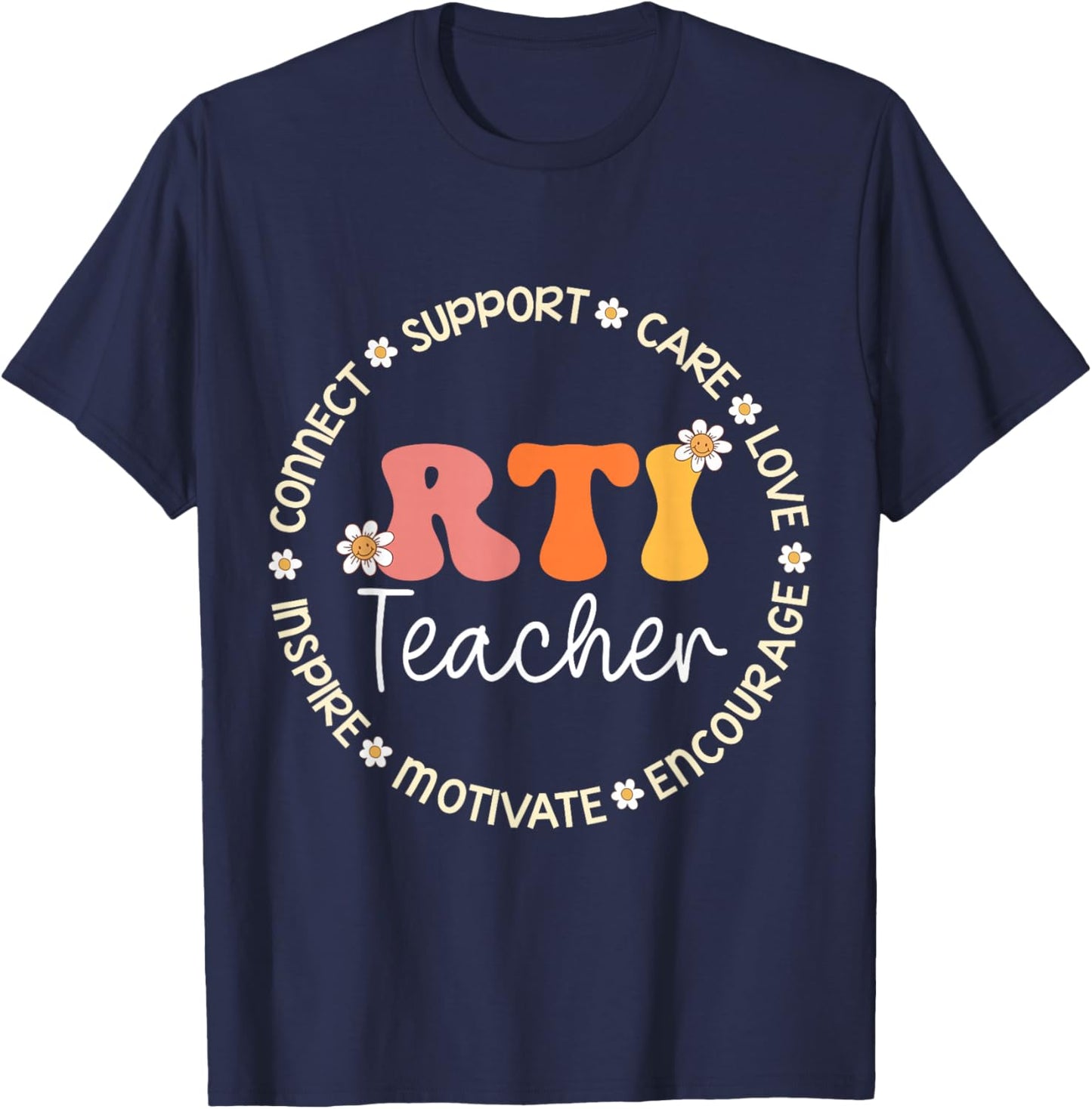 RTI Teacher Appreciation Week Back to School Women Kids T-Shirt - T-Shirt | Navy
