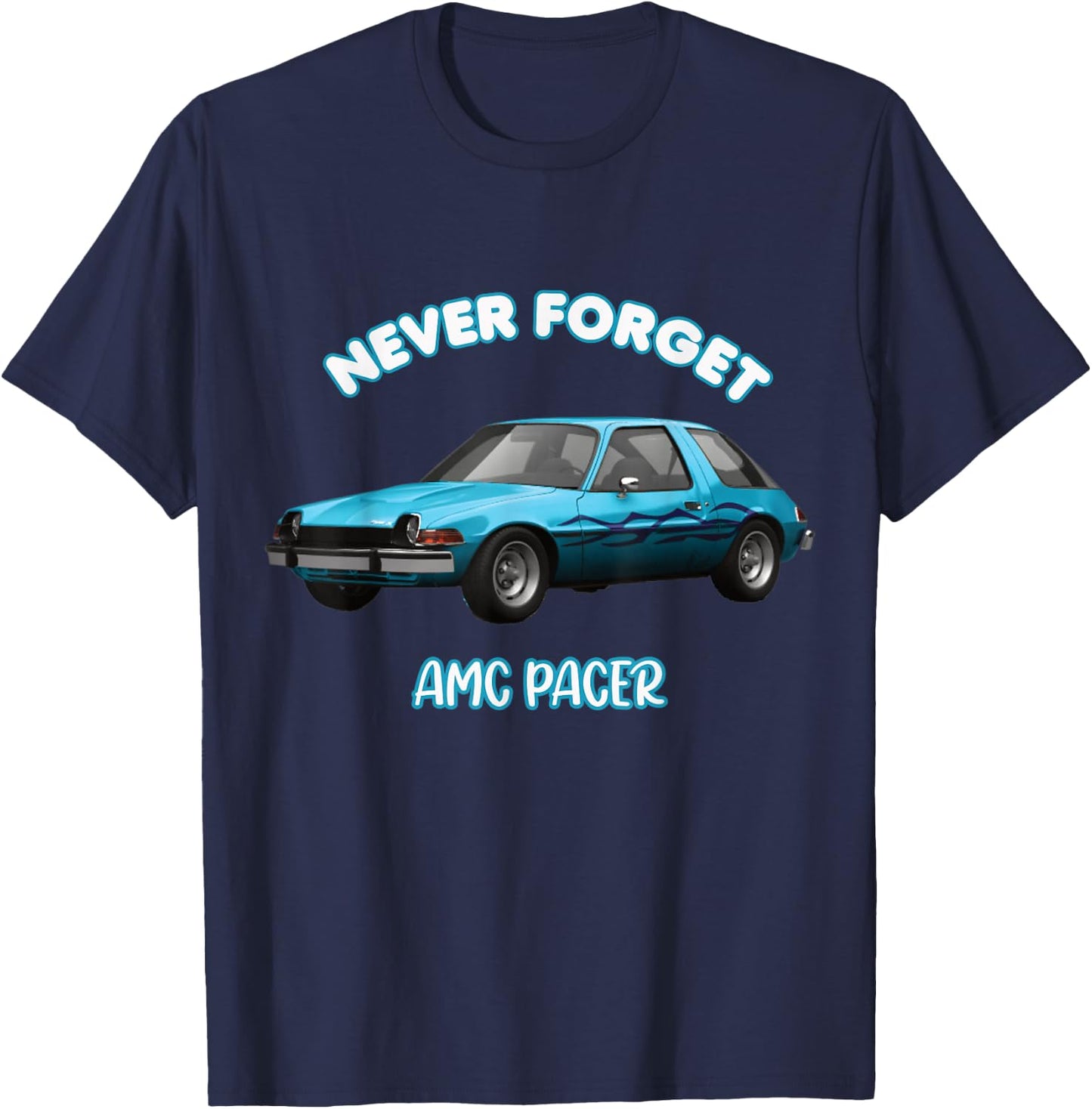 Pacer Mirth Mobile Classic Movie Car T-Shirt - T-Shirt | Navy