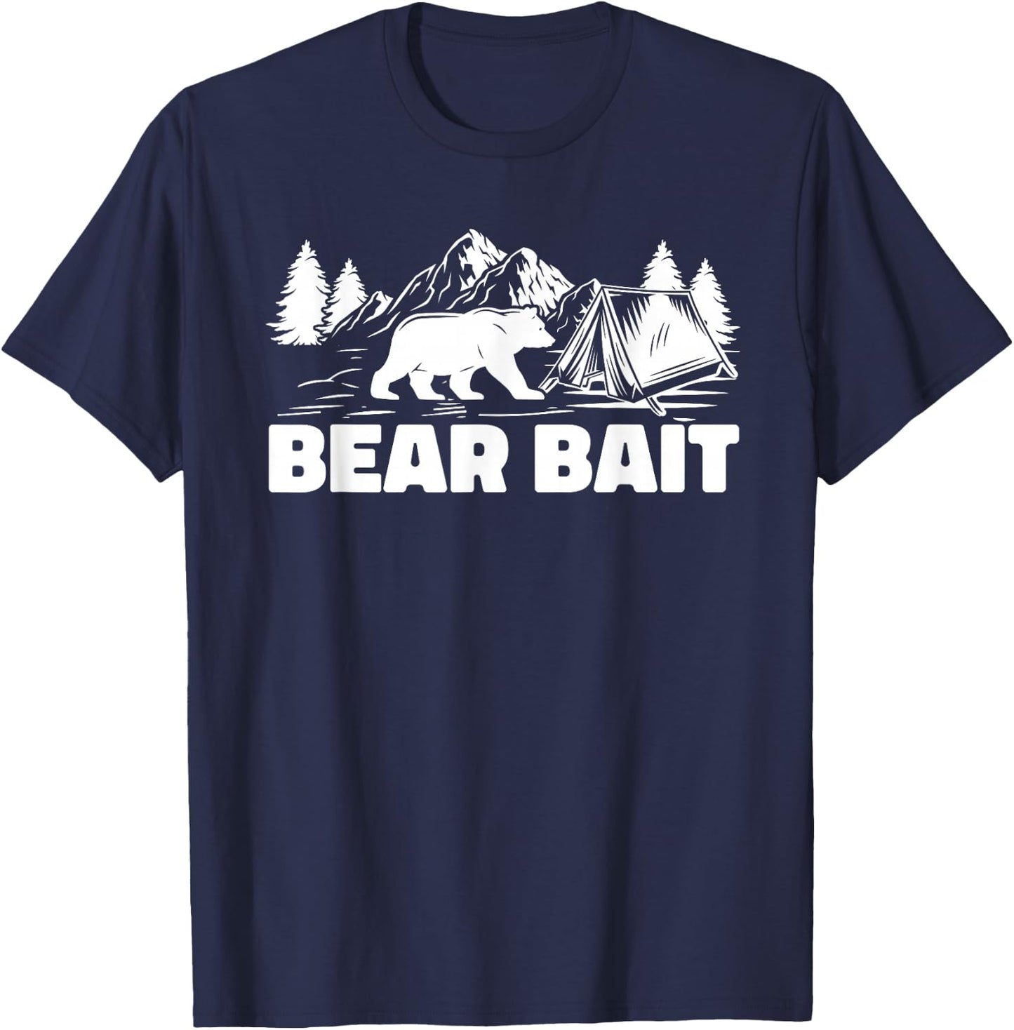 Scout Bear Nature Uniform - Wilderness Scouting T-Shirt - T-Shirt | Navy