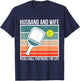 Husband And Wife Pickleball Partners For Life T-Shirt - T-Shirt | Navy