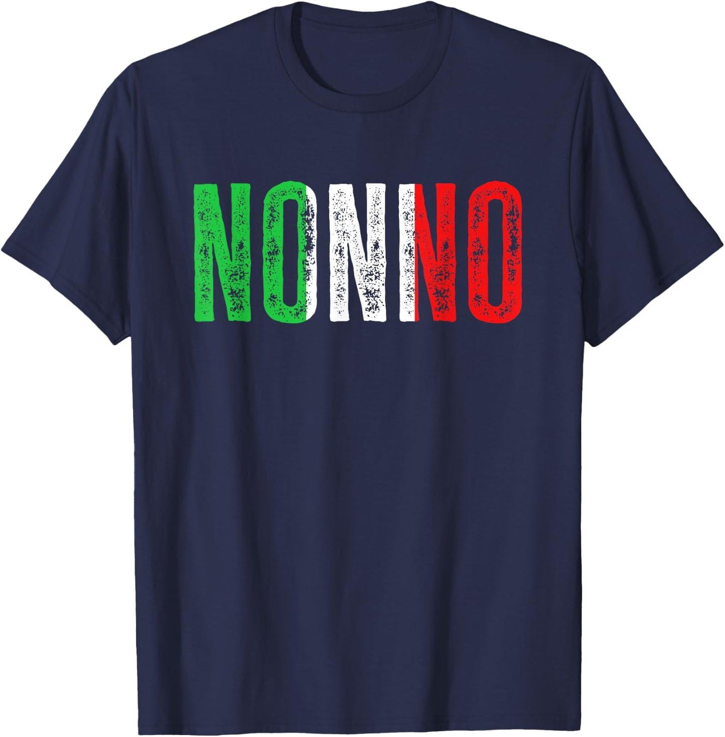 Italian Culture Family Italy Born Nonno T-Shirt - T-Shirt | Navy