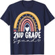 Second Grade Squad 2nd Grade Team Retro First Day of School T-Shirt - T-Shirt | Navy