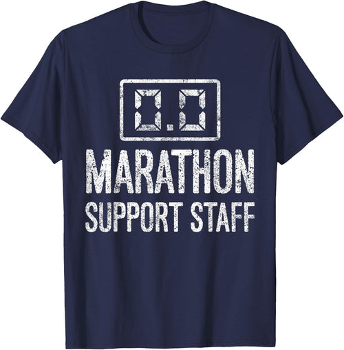 0.0 Marathon Support Crew Running Marathon Runner
