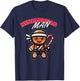 Funny Christmas Ninja Gingerbread Ninjabread T-Shirt - T-Shirt | Navy
