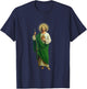 San Judas Tadeo Saint Jude Thaddeus T-Shirt - T-Shirt | Navy