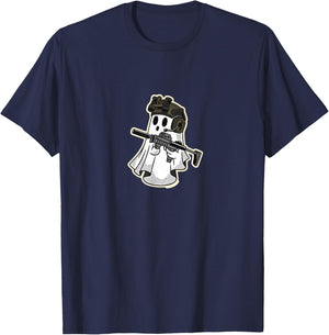 SF Ghost - Spooky Scary Special Forces! Funny military ghost T-Shirt - T-Shirt | Navy
