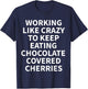 Chocolate Covered Cherry Apparel - Cute Funny Cherry Design T-Shirt - T-Shirt | Navy