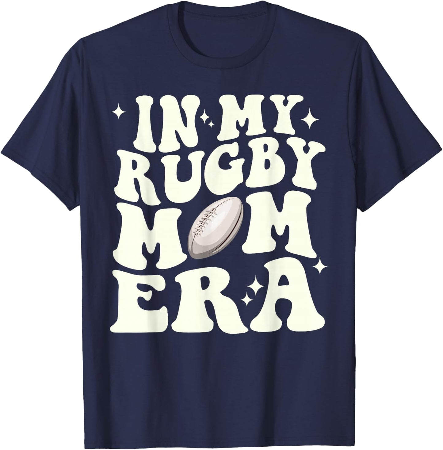In my rugby mom era T-Shirt - T-Shirt | Navy