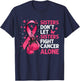 Sisters Don't Let Sisters Fight Breast Cancer Alone Gloves T-Shirt - T-Shirt | Navy