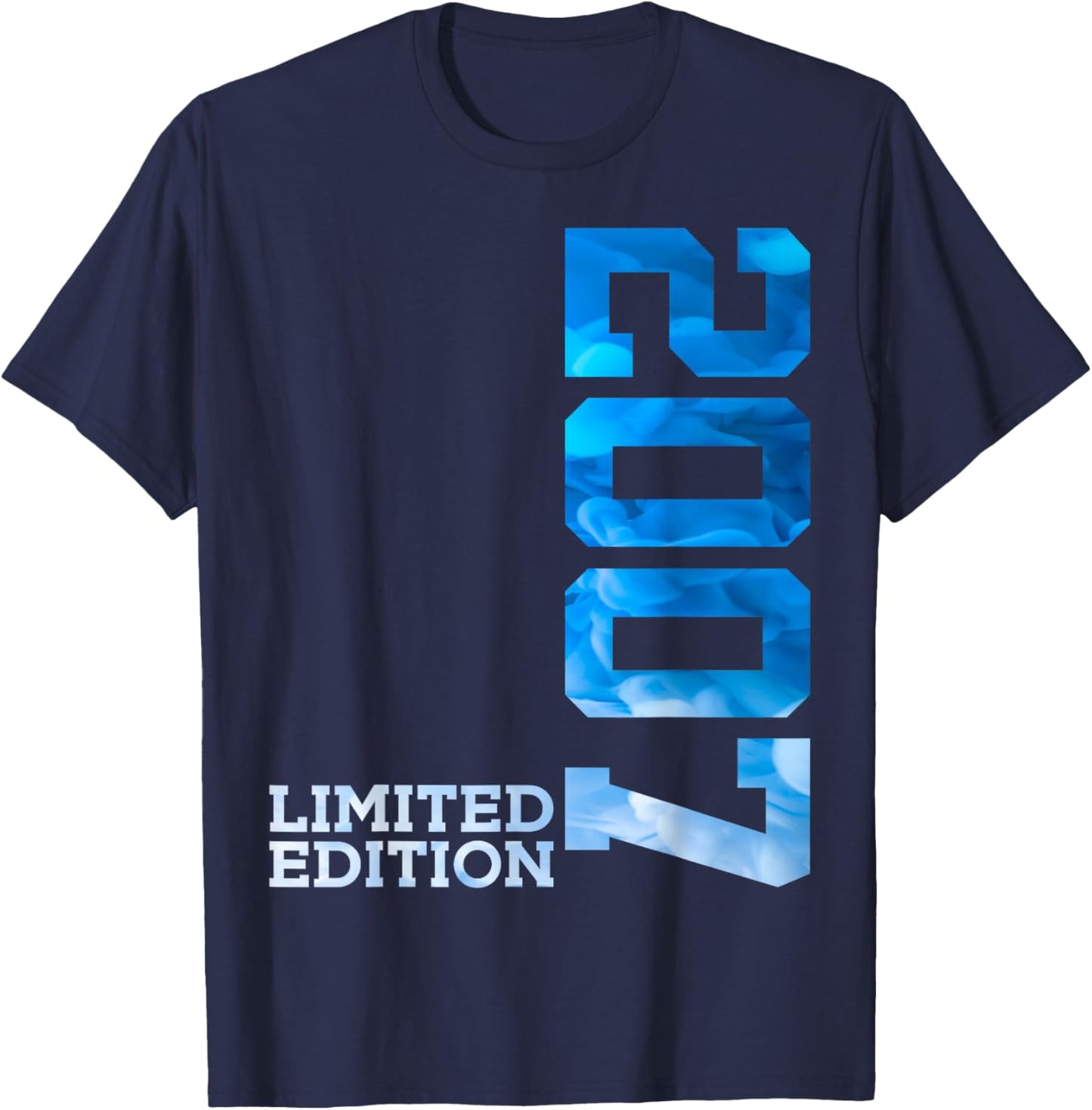 19 Years 19th Birthday Limited Edition 2007 T-Shirt - T-Shirt | Navy