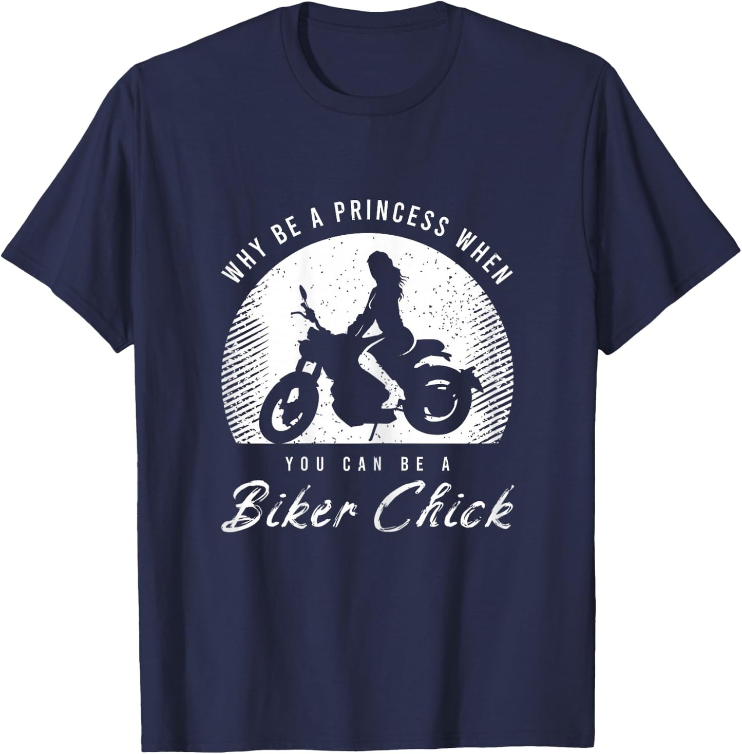 Funny biker saying for a lover of the motorcycle T-Shirt - T-Shirt | Navy