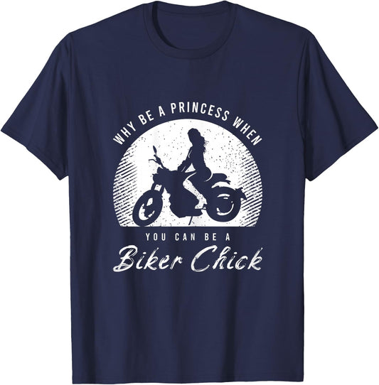 Funny biker saying for a lover of the motorcycle T-Shirt - T-Shirt | Navy