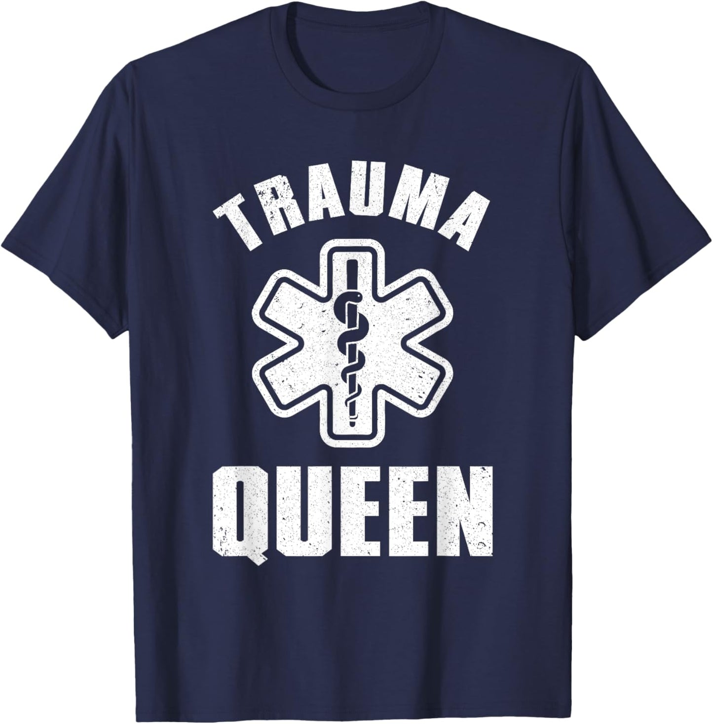 Funny Paramedic Design Girls EMT Trauma Paramedic T-Shirt - T-Shirt | Navy