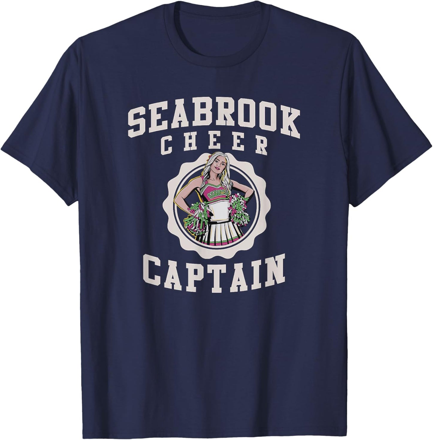 Disney Zombies Addison Cheer Captain T-Shirt - T-Shirt | Navy