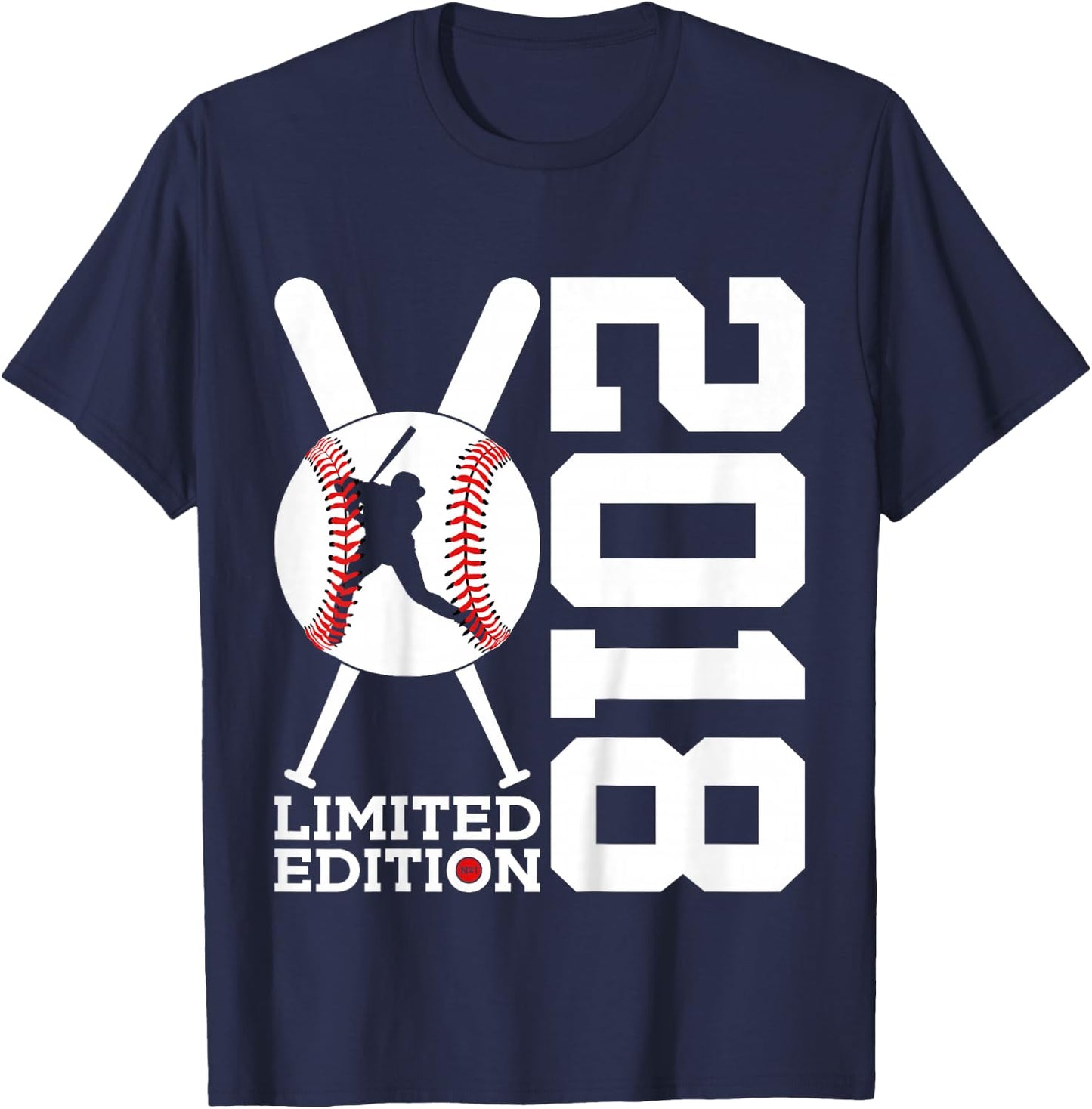 7th BIRTHDAY BASEBALL LIMITED EDITION 2018 T-Shirt - T-Shirt | Navy