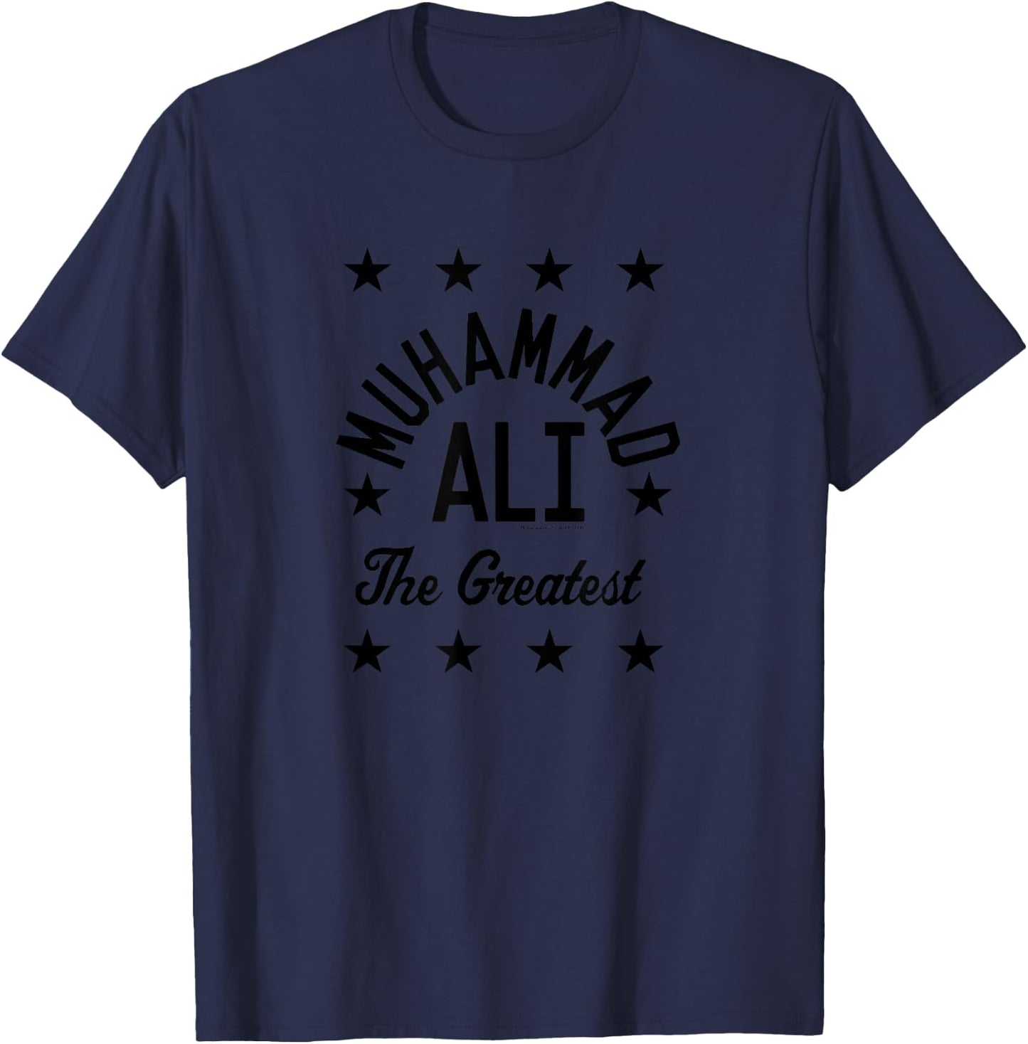 Muhammad Ali Greatest Stars T-Shirt - T-Shirt | Navy