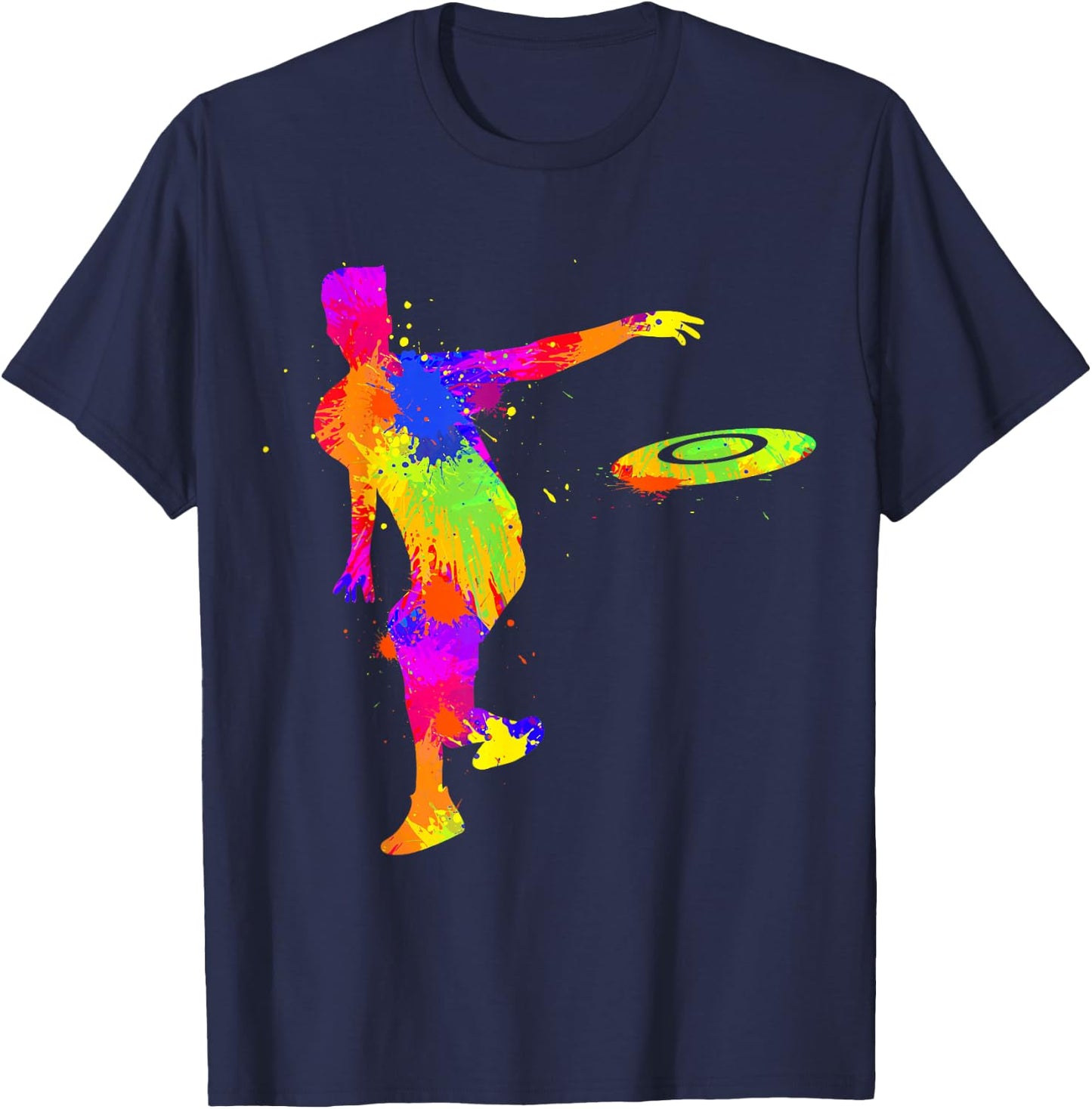 Disc Golf Disc Golf Frisbee T-Shirt - T-Shirt | Navy