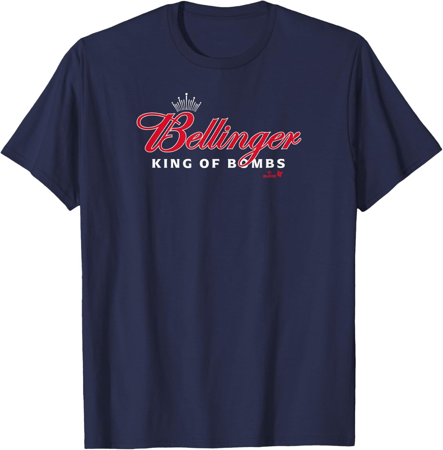 Cody Bellinger: King of Bombs - Chicago Baseball T-Shirt - T-Shirt | Navy