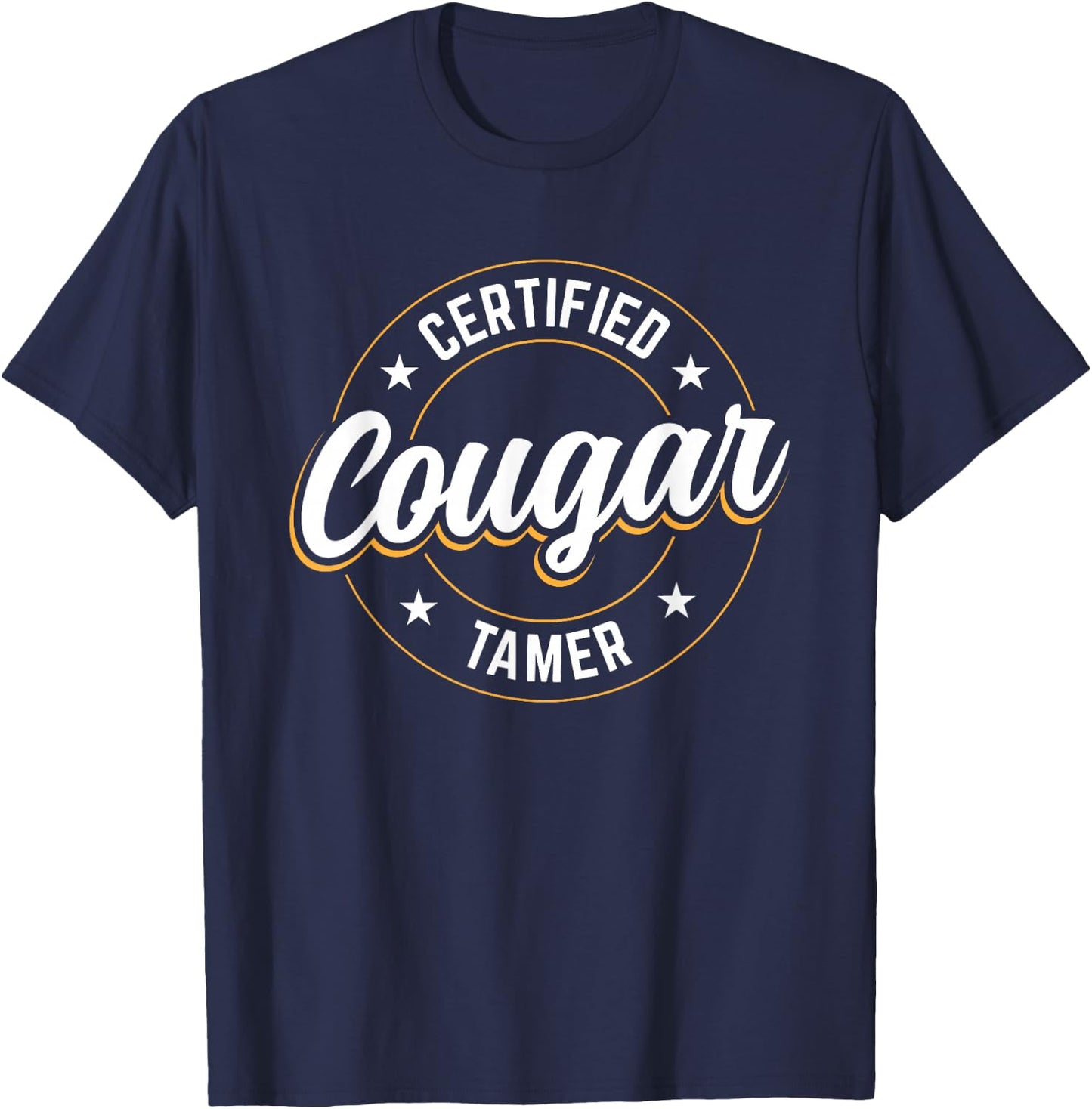 Certified Cougar Tamer T-Shirt - T-Shirt | Navy
