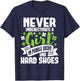 Girl In Poodle Socks - Irish Dancer Ceili Reel Dance Feis T-Shirt - T-Shirt | Navy