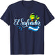 Vos Solo Sos Paja Salvadoran Slang El Salvador Flag Torogoz T-Shirt - T-Shirt | Navy