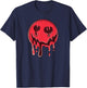 Melting Smile Retro 80s 90s I Music Classic T-Shirt - T-Shirt | Navy