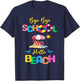 Bye School Hello Beach Last Days Of School Summer Vacation T-Shirt - T-Shirt | Navy