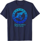 Grenada, West Indies Vintage Tribal Shark Vacation T-Shirt - T-Shirt | Navy
