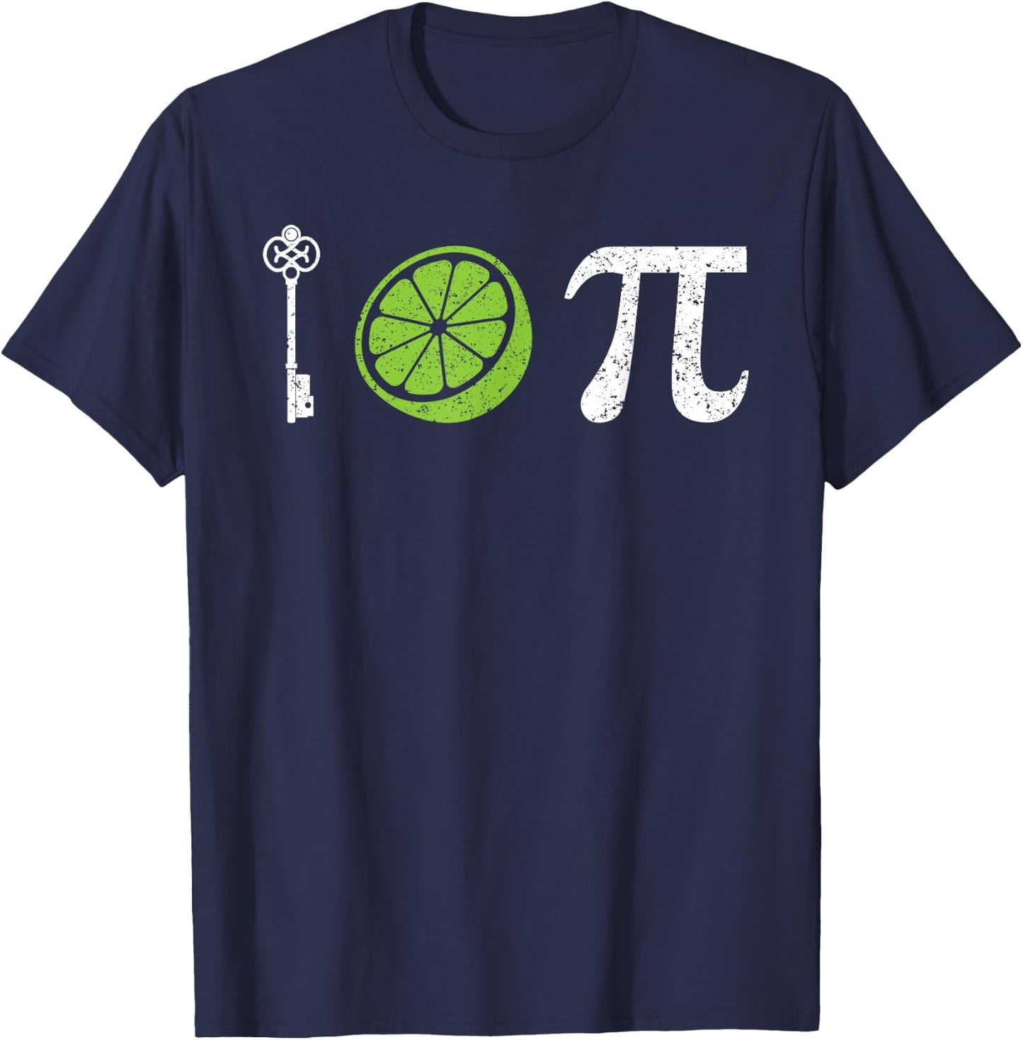 Key Lime Pie Florida Dessert Key Lime Pie Baker T-Shirt - T-Shirt | Navy
