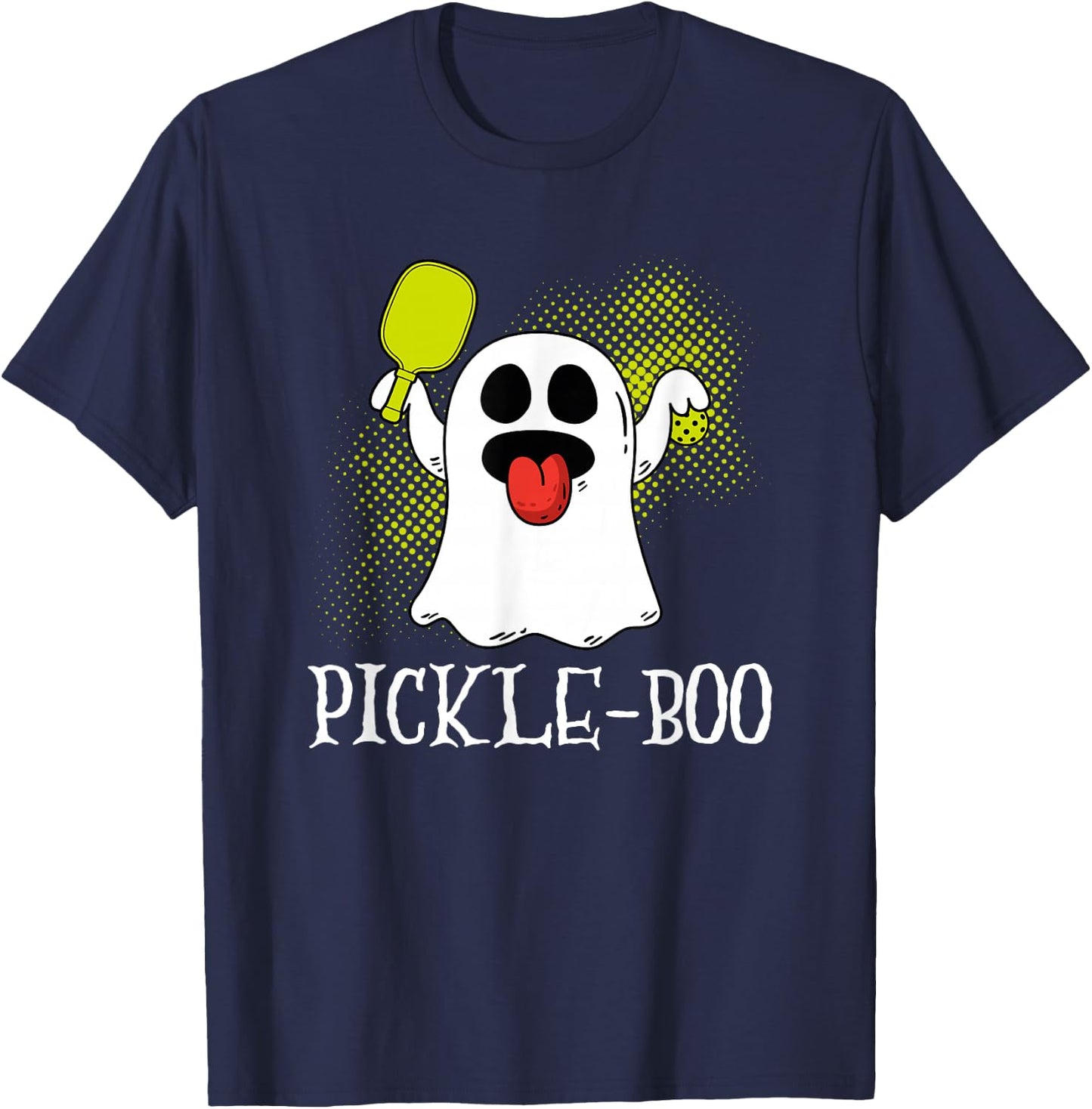 Pickleball Halloween Costume Pickleball Lover Trick Or Treat T-Shirt - T-Shirt | Navy