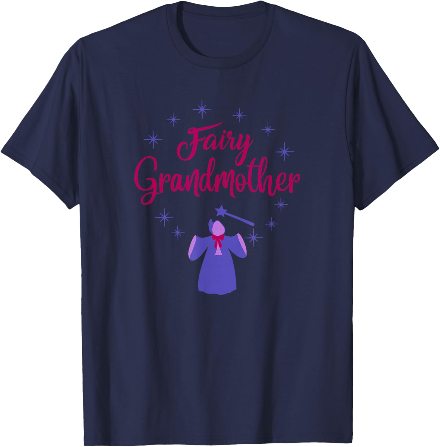 Fairy Grandmother The Best Gift Fairy Tale Legend Fans T-Shirt - T-Shirt | Navy