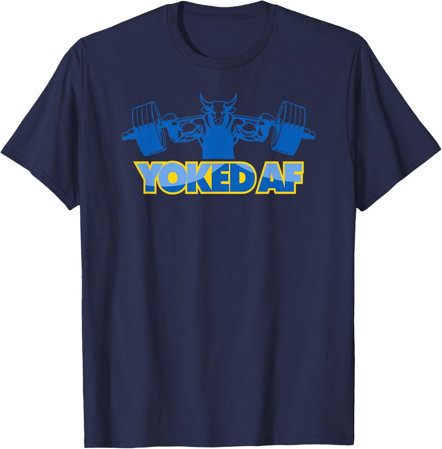 OG Yoked AF T-Shirt - T-Shirt | Navy