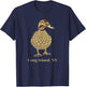Long Island NY Native American Mallard Duck Birdwatching T-Shirt - T-Shirt | Navy
