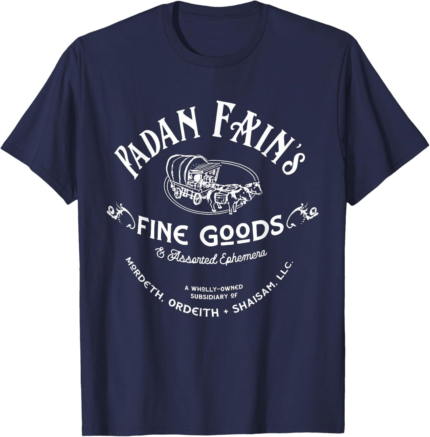 Padan Fain’s Fine Goods | Winespring Inn - Edmond's Field T-Shirt - T-Shirt | Navy