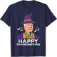 Joe Biden Witch Hat Happy Thanksgiving Halloween Costume T-Shirt - T-Shirt | Navy