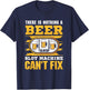 Casino Costume - A beer and Slot Machine T-Shirt - T-Shirt | Navy