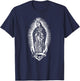 Our Lady of Guadalupe Virgin Mary Mother of Jesus T-Shirt - T-Shirt | Navy