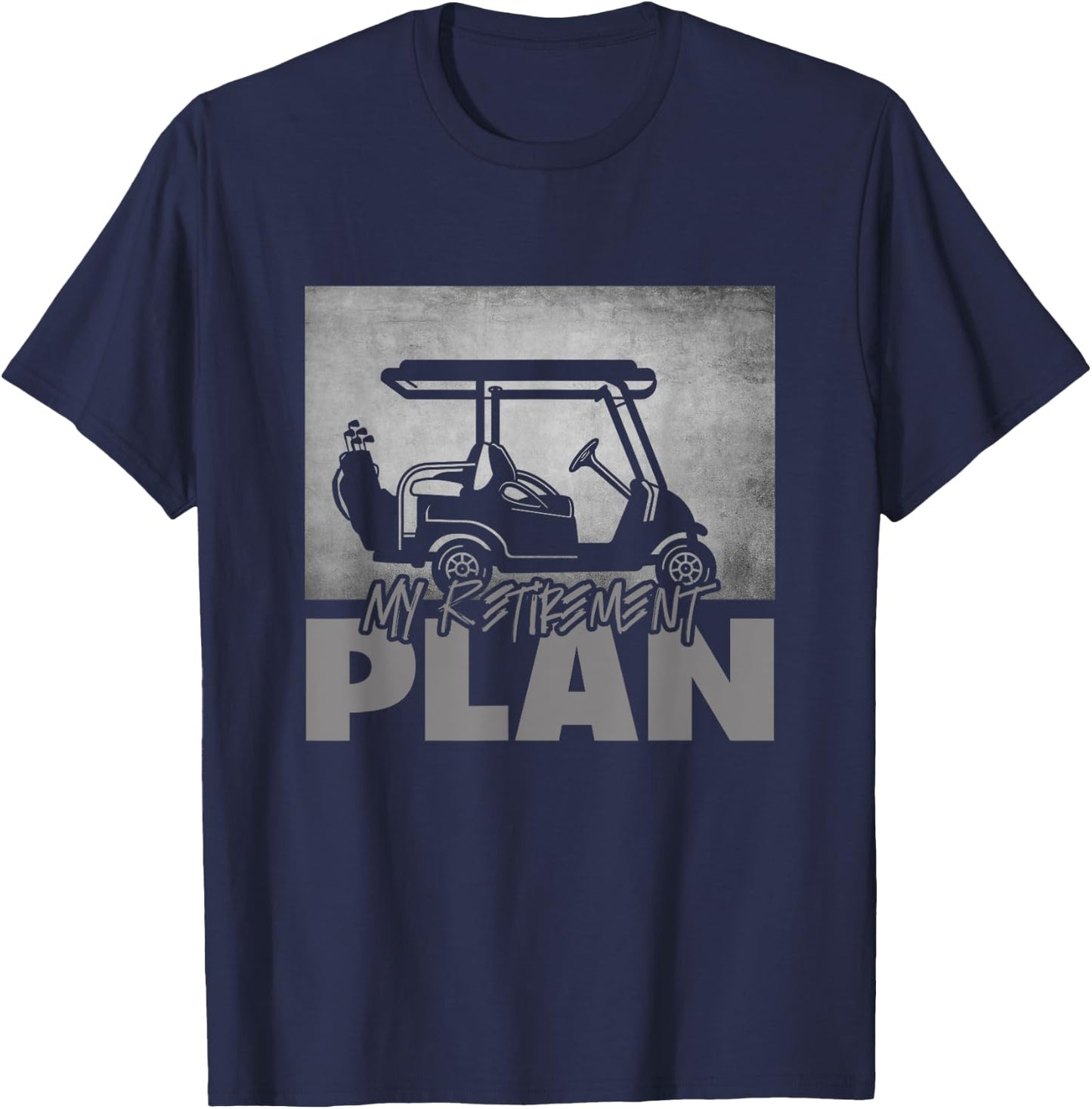 Funny Golfer Golf T-Shirt - T-Shirt | Navy