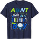 Aunt of The Birthday Boy Hole in One Golf Sport Matching T-Shirt - T-Shirt | Navy