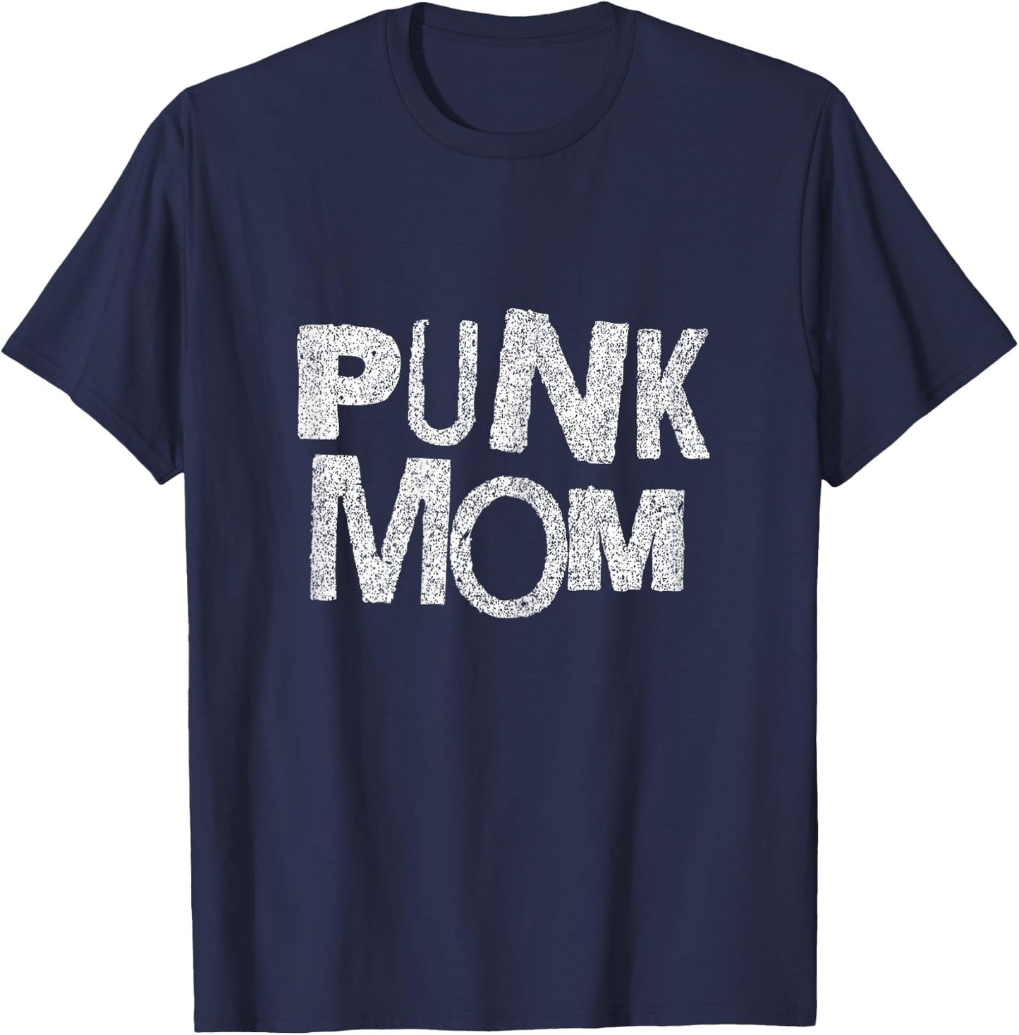 Funny Punk Mom Goth Emo Mother's Day T-Shirt - T-Shirt | Navy