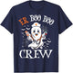 ER Nurse Boo Crew Vintage Halloween Emergency Room Nurse T-Shirt - T-Shirt | Navy