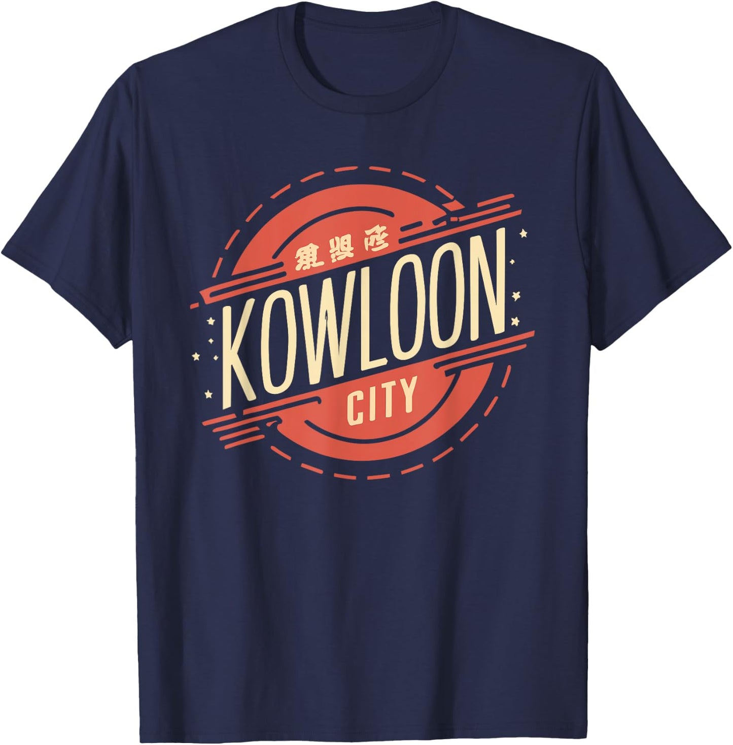 Kowloon City | Kowloon Walled City Hong Kong China T-Shirt - T-Shirt | Navy