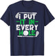 Golf Player Men Funny Golfing Golfer T-Shirt - T-Shirt | Navy