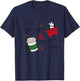 Sips and Trips coffee sips and shopping trips T-Shirt - T-Shirt | Navy