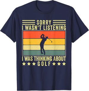 Funny Golf Sayings Design Men Golf Player T-Shirt - T-Shirt | Navy