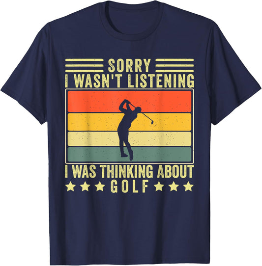 Funny Golf Sayings Design Men Golf Player T-Shirt - T-Shirt | Navy