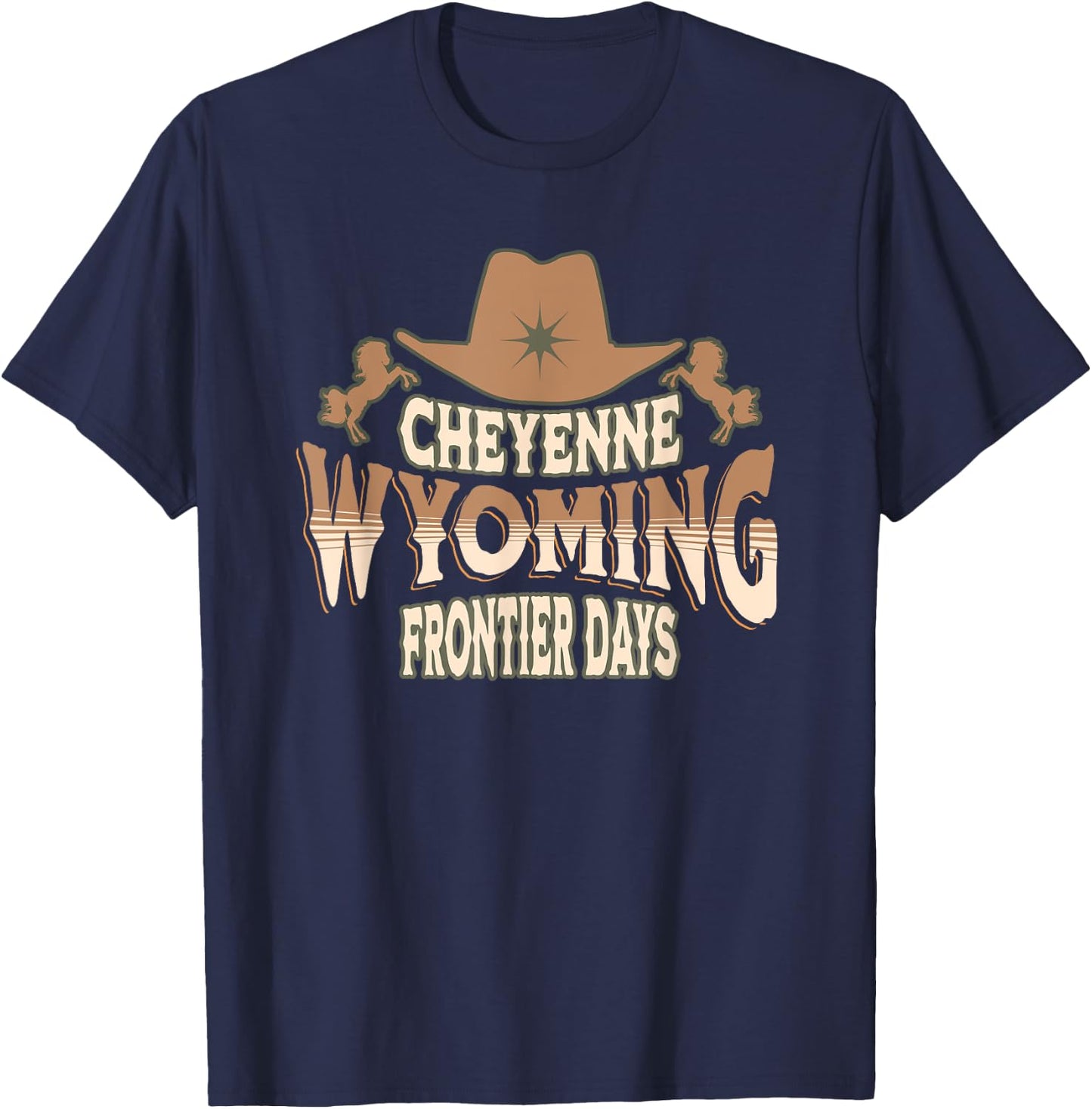 Cheyenne Wyoming Frontier Days T-Shirt - T-Shirt | Navy