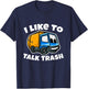 Recycling Garbage Truck Collector - Trash Collector Recycle T-Shirt - T-Shirt | Navy