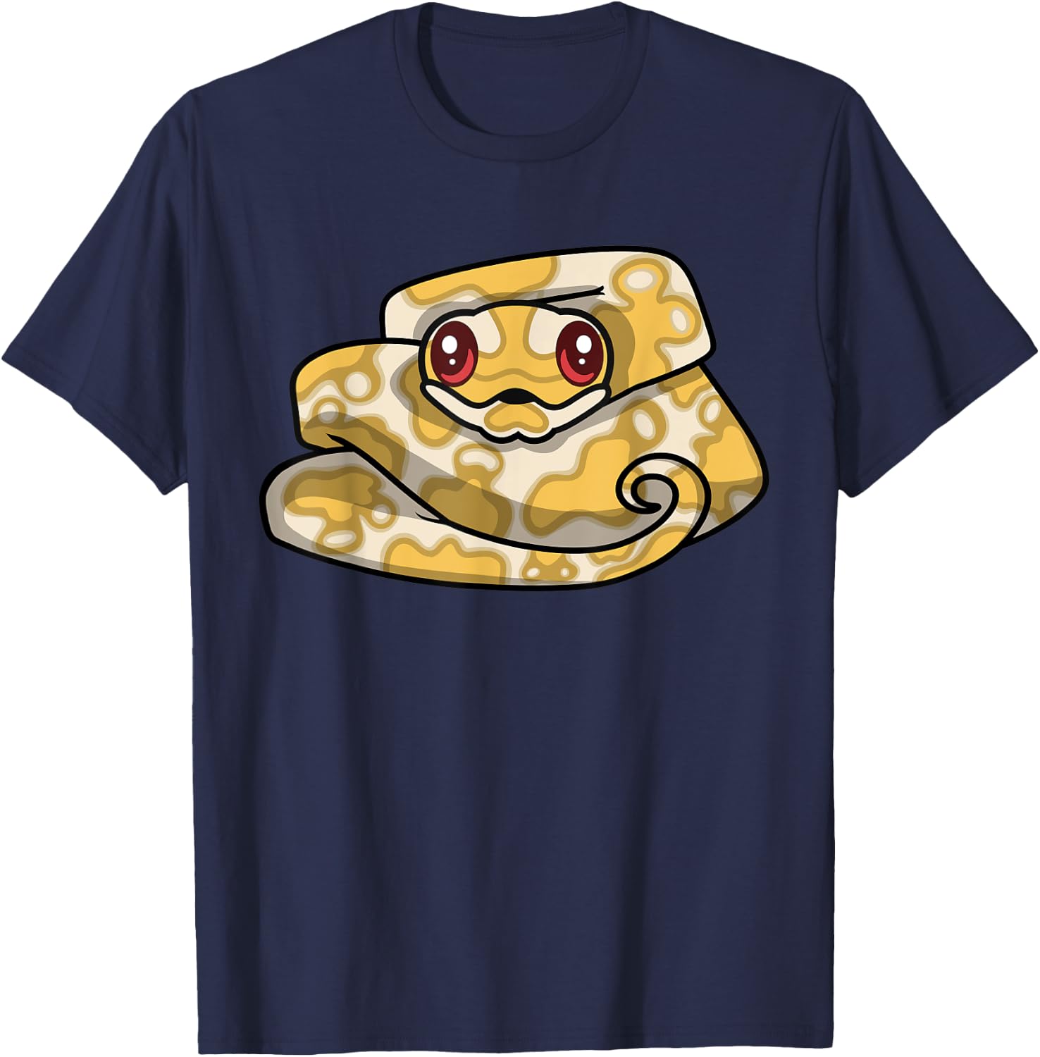 Albino Ball Python Cute Albino Ball Python Owner T-Shirt - T-Shirt | Navy