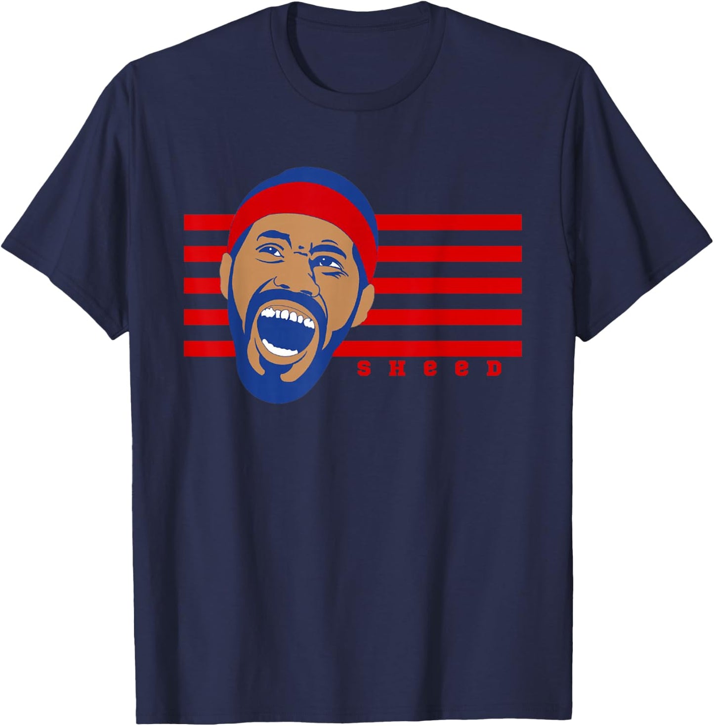 Sheed, Basketball legends, Rasheed, Don't Lie, Wallace T-Shirt - T-Shirt | Navy